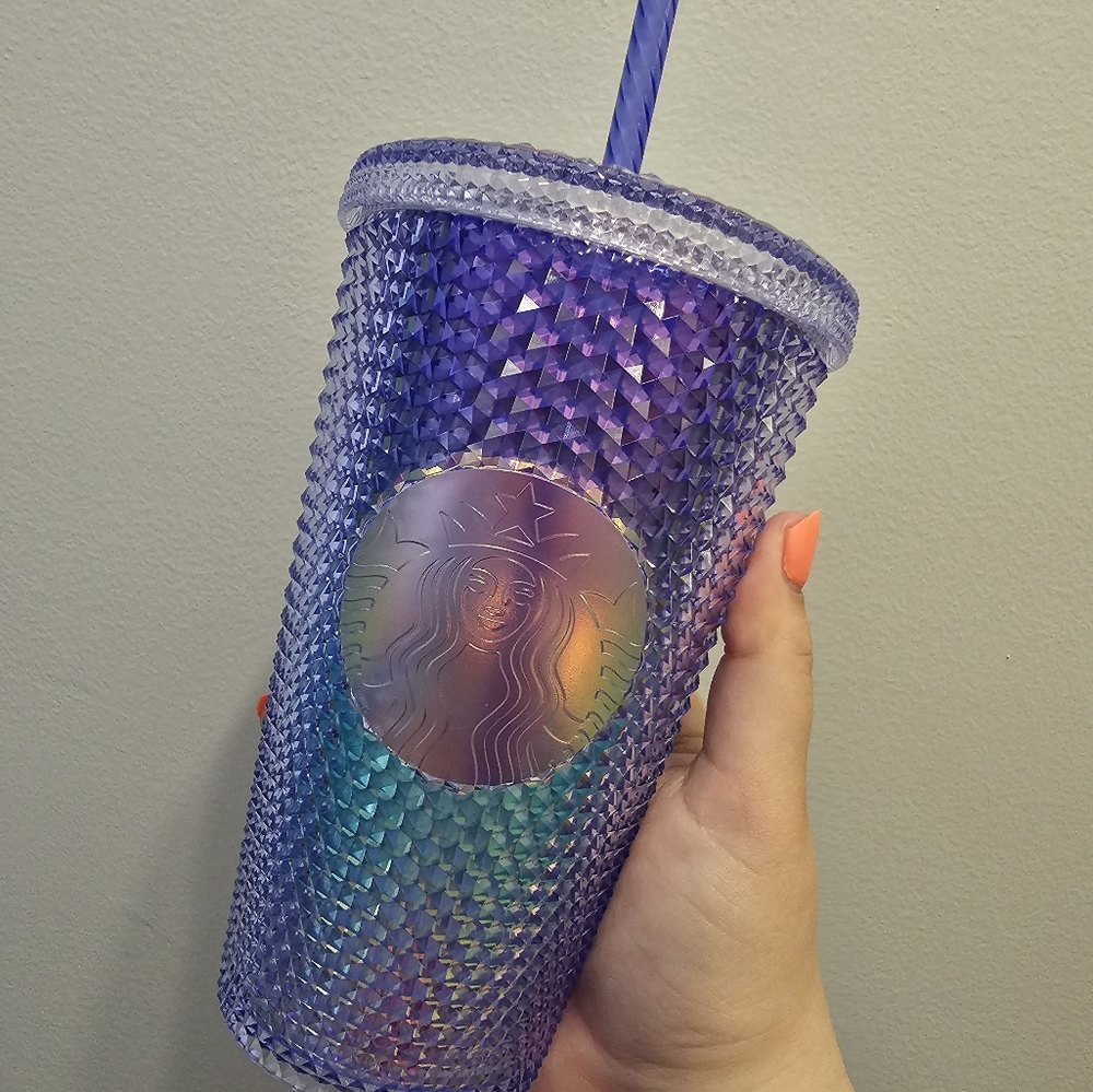 Starbucks Grande Mermaid Studded Iridescent Tumbler